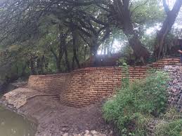 Creek Retaining Wall