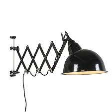 Wall Lamp Stretch Black With Harmonica
