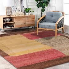 abstract handtufted carpet home decor