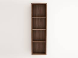 Parker Open Wooden Wall Cabinet With