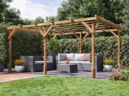 Utopia Wooden Pergola W4 0m X D3 0m