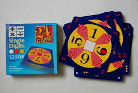 The 24 game is a educational math game in which the object is to find a way to manipulate four numbers from one to nine so that the end result is 24. 24 Make The Order Of Operations Fun Games For Young Minds
