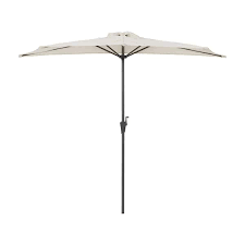 Steel Market Half Patio Umbrella
