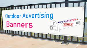 outdoor advertising banners business