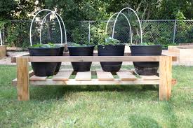 How To Build A Container Garden Stand