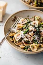 broccoli rabe and sausage pasta a