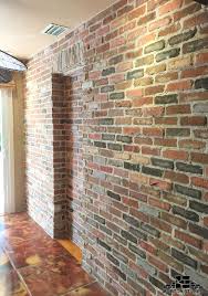 Red Brick Veneer Wall