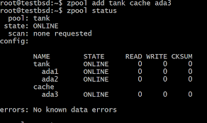 configuring zfs cache for high sd io