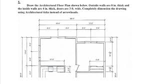 Draw The Architectural Floor Plan