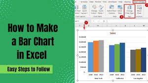 how to make a bar chart in excel easy