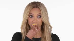 watch tyra banks try 9 things she s