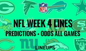 Find our top nfl free picks against the spread. Nfl Week 4 Lines Predictions Free Betting Picks