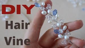 hair vine for bridal hair diy jewelry