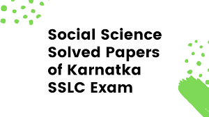 kseeb sslc social science previous year