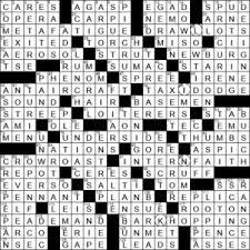 of politics crossword clue