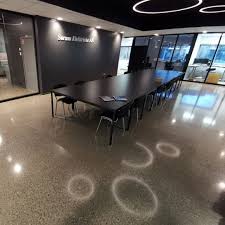 do polished concrete floors work well