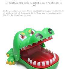 Đồ chơi khám răng cá sấu vui nhộn, mang lại tiếng cười cho trẻ