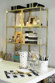 white and gold office decor ideas off