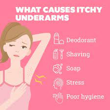 what causes itchy underarms and how to