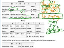 Relative Pronouns Song Latin Language Latin Grammar Showme