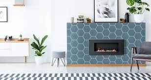 Dynamic Interiors With Hexagon Tiles