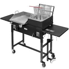 Double Burner Grill Bbq Station