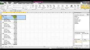 multiple row filters in pivot tables