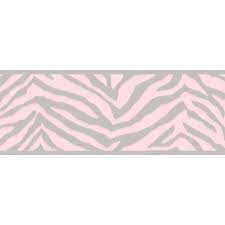 Tot46422b Mia Pink Faux Zebra Stripes