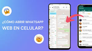 cómo abrir whatsapp web en el celular