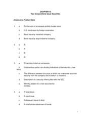 Mini Case       j   What is sensitivity analysis Answer       pages SM ch  