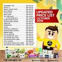 Updated Pricelist of Unified Products ❤ - Maria's Click & Pay ...