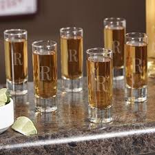 Personalized Shot Glasses Set Of 6 Tall