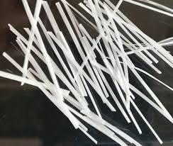 White Chopped Strands Glass Fiber For