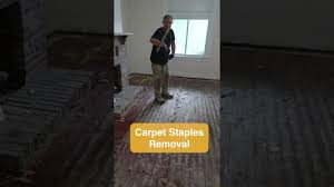 carpet staples removal tip diy carpet