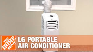 The cooling power ranges from 7000 btu up to the popular 12000 btu and 14000 btu. Lg 7 000 Btu Portable Air Conditioner The Home Depot Youtube