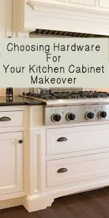 The style of cabinet hardware you pick will depend a great deal on the style of your kitchen, and also on the kind of cabinets you choose. Choosing Hardware For Your Kitchen Cabinet Makeover Painted Furniture Ideas Kitchen Cabinet Remodel Kitchen Cabinets Makeover Kitchen Design