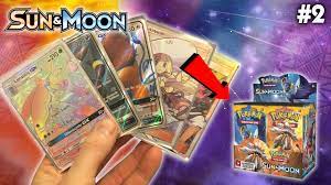 Pokemon Sun & Moon Booster Box Opening #2! Rainbow Rare goodness & I have a  stalker! - YouTube
