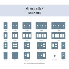 Amerelle Continental 1 Toggle 1 Duplex
