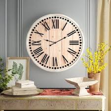 Oversized Linden 31 5 Wall Clock