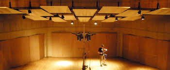 Image result for acoustic treatment in auditorium