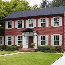 5 Gal S H 170 Red Brick Flat Exterior Paint Primer