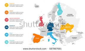 Vector Maps Of Europe