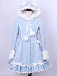 Cute Hooded Sweet Lolita Winter Coat
