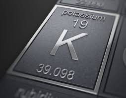 potium periodic table of the