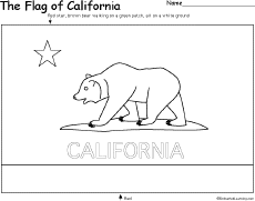 Find out more printable state flags coloring pages for kids and adults. California Facts Map And State Symbols Enchantedlearning Com