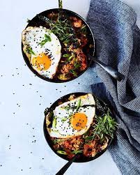 What is kimchi fried rice made of?