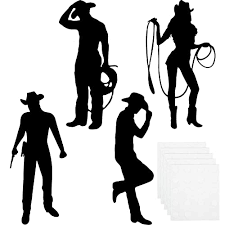 That's why we strive to offer every item you would ever need for your celebration. Buy 16 Pieces Cowboy Silhouettes Cowboy Cutouts Western Theme Party Decorations Photo Booth For Wild West Theme Birthday Baby Shower Cowboy Party Retro Parties Supplies Online In Turkey B08729q939