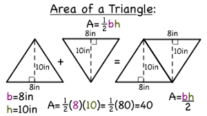 Image result for area of a triangle