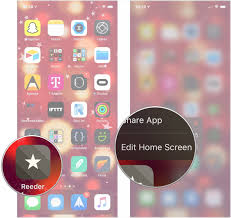 rearrange your apps on iphone and ipad