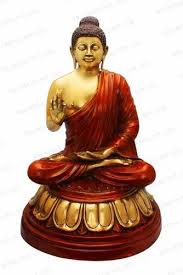 Bronze Medicine Buddha Chinese Brass